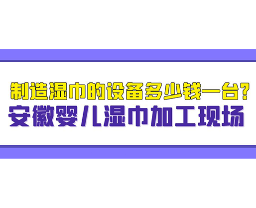 制造湿巾的设备多少钱一台？安徽婴儿湿巾加工现场