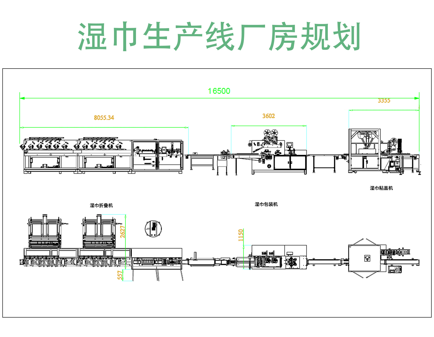 湿巾生产线 湿巾生产线