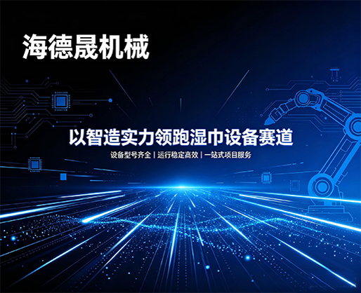 海德晟机械 湿巾项目成功案例